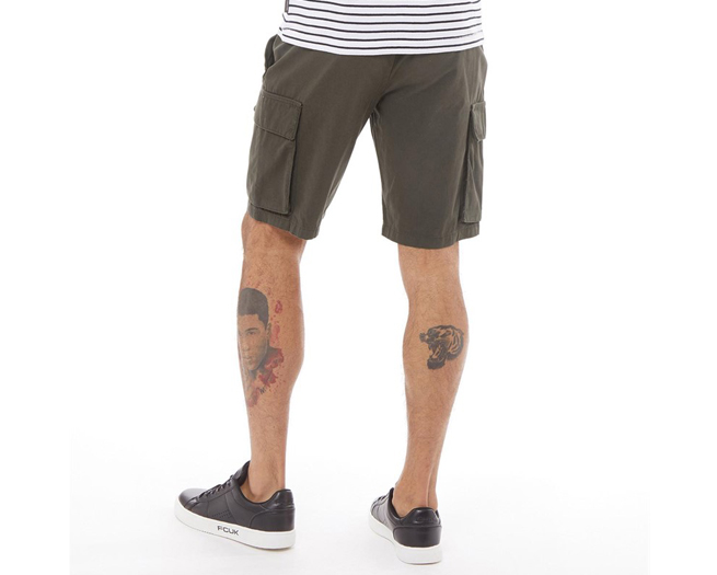 French Connection Shorts Mens Khaki