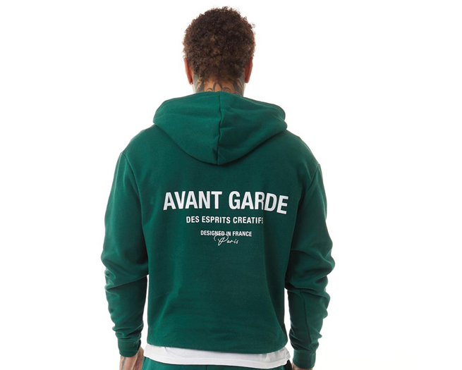 Avant Garde Hoody Mens Dark Green
