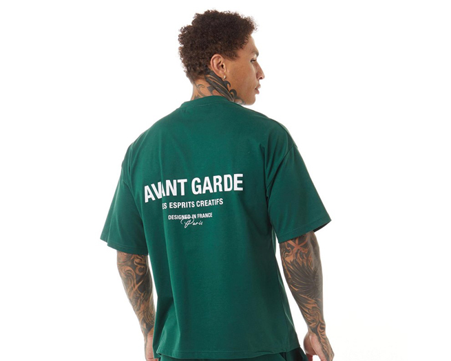 Avant Garde T-shirt Mens Green