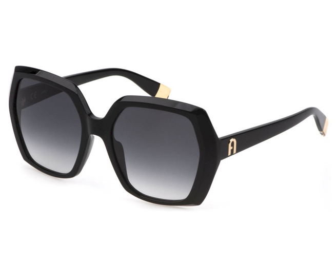 Furla Sunglasses Womens Dark Black