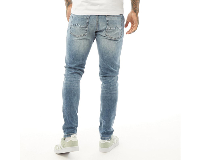 883 Police Jeans Mens Light Blue