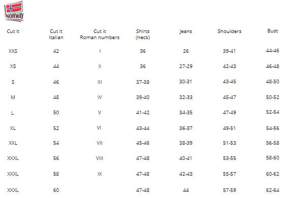 No SIZE GUIDE Available.