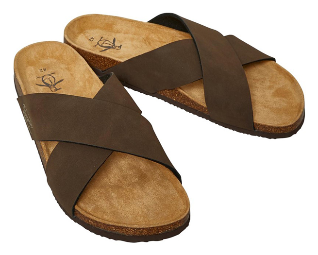 Original Penguin Sandals Mens Dark Brown