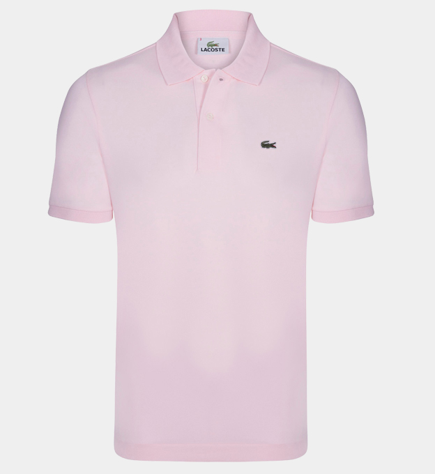 Lacoste Classic Polo Shirt Mens Pink
