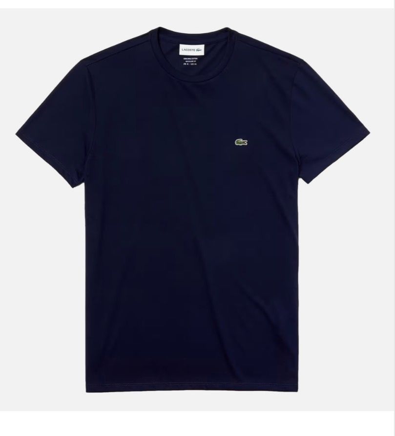 Lacoste Crew Neck T-shirt Mens Black