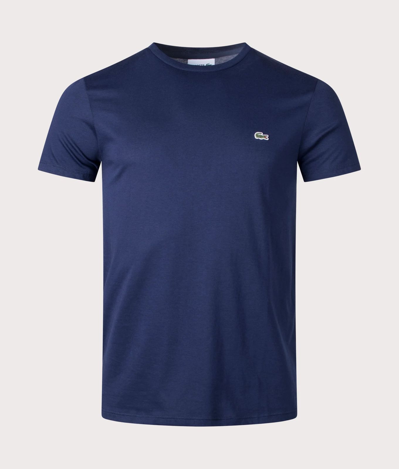 Lacoste Crew Neck T-shirt Mens Navy