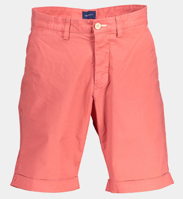 Gant Bermuda Pants Mens Red