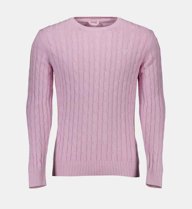 GANT Sweater Mens Pink