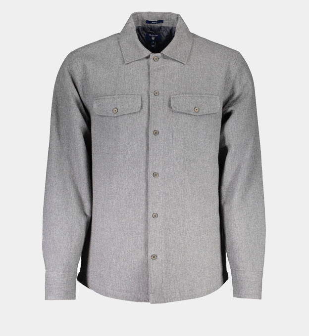 Gant Shirt Mens Grey