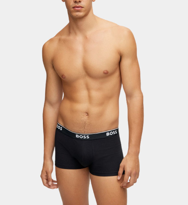 Hugo Boss 3 Pack Boxers Mens Black