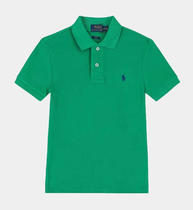 Ralph Lauren Mesh Polo Shirt Mens Green