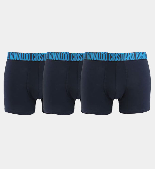 CR7 Cristiano Ronaldo 3 Pack Boxer Mens Blue