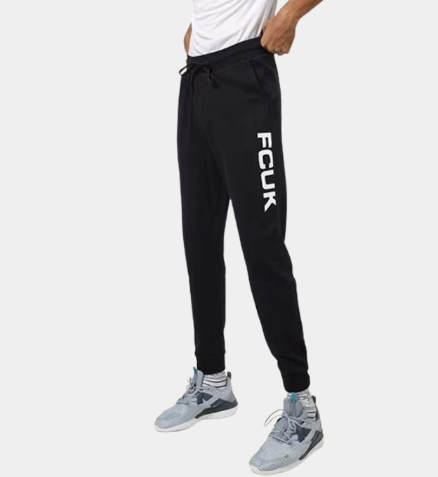 French Connection Jogger Womens Black White