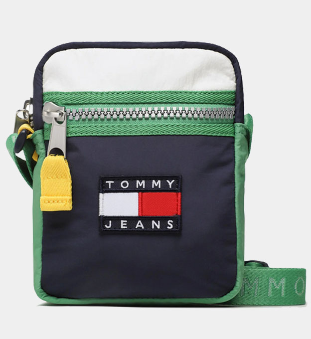 Tommy Hilfiger Crossbody Bag Mens Blue-Green