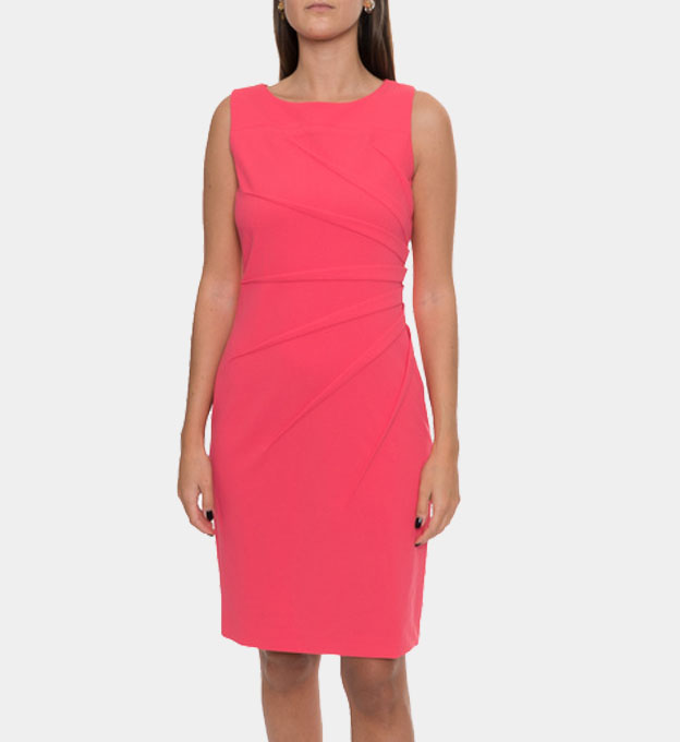 Calvin Klein Dress Womens Watermelon Pink