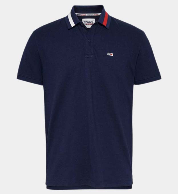 Tommy Hilfiger Polo Shirt Mens Navy