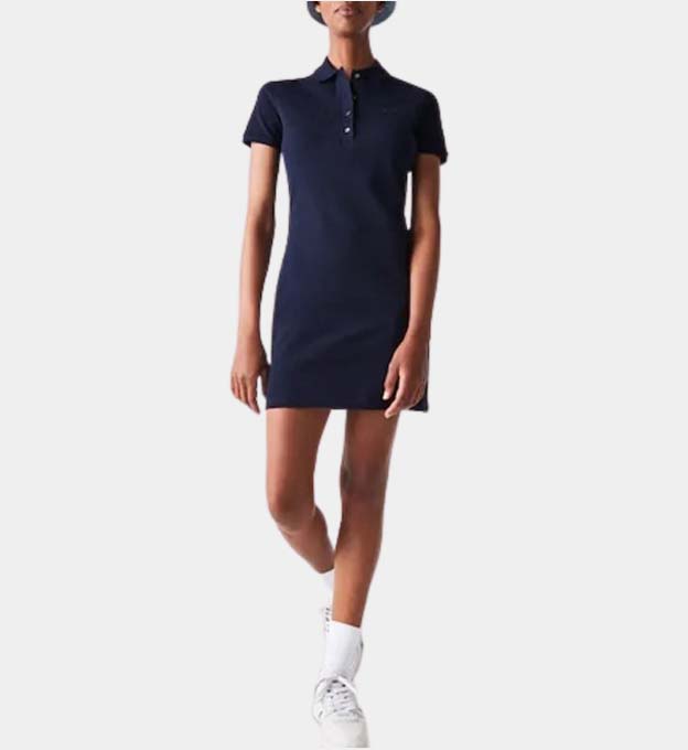 Lacoste Dress Womens Navy Blue