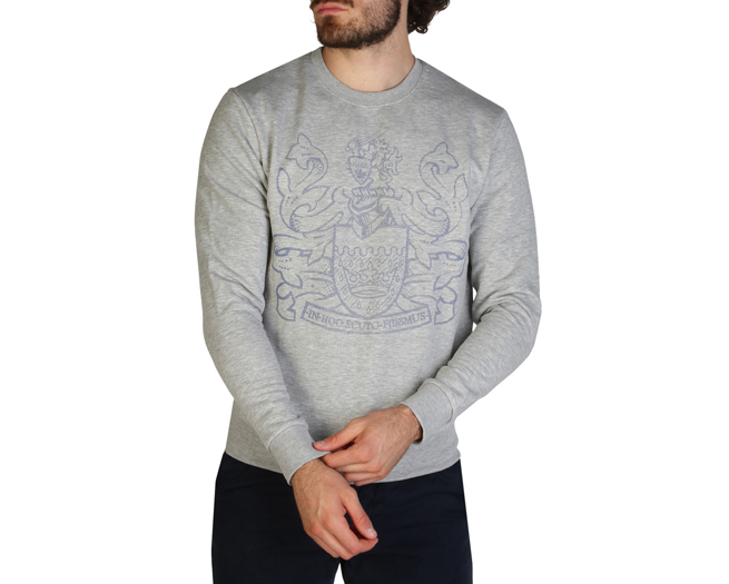 Aquascutum Sweatshirt Mens Grey