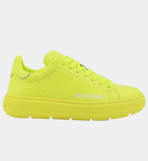 Love Moschino Sneakers Womens Lime Green