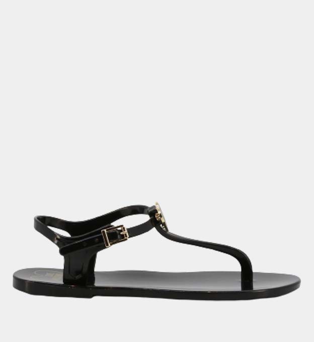 Love Moschino Flip Flops Womens Black