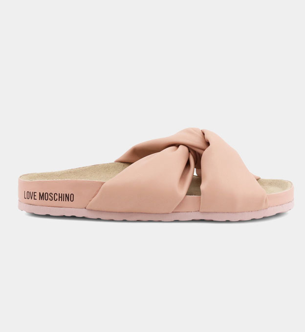 Love Moschino Flip Flops Womens Pink