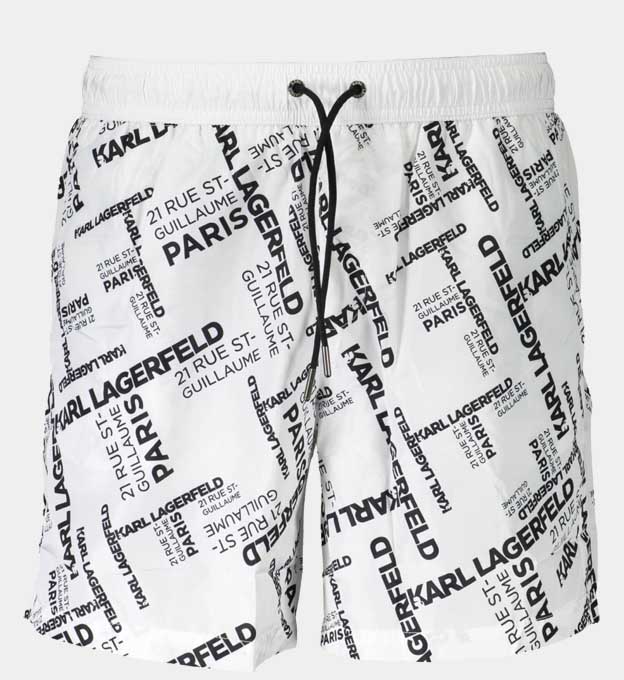 Karl Lagerfeld Shorts Mens White