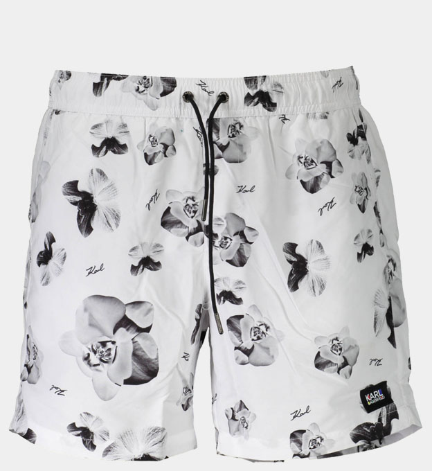 Karl Lagerfeld Shorts Mens White