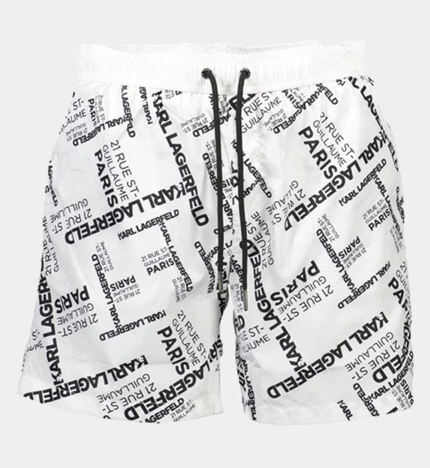 Karl Lagerfeld Shorts Mens White