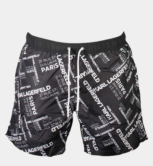 Karl Lagerfeld Shorts Mens Black