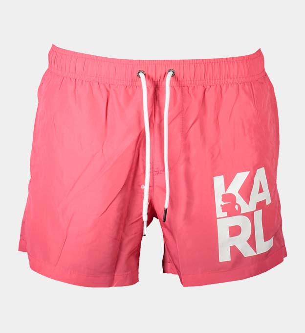 Karl Lagerfeld Shorts Mens Pink
