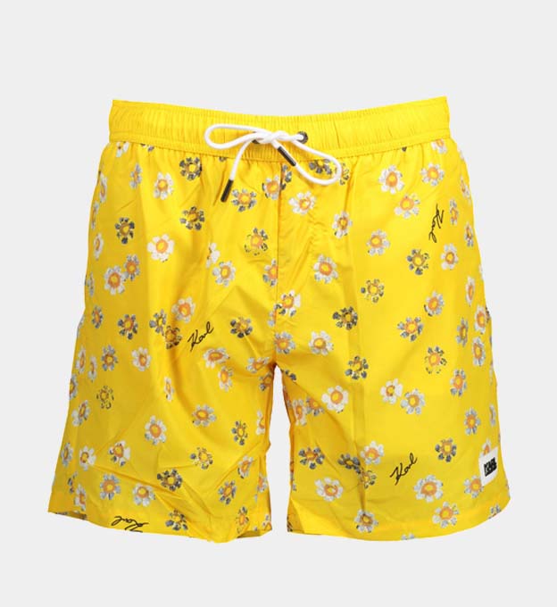 Karl Lagerfeld Shorts Mens Yellow