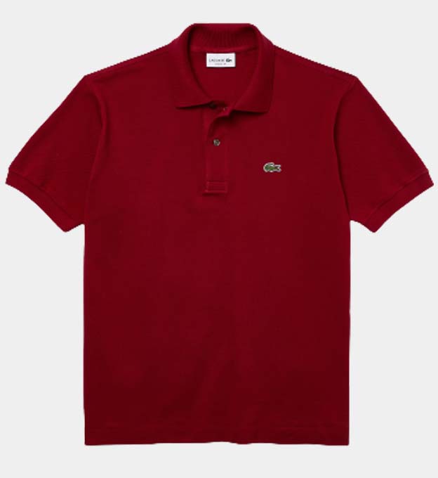 Lacoste Polo Shirt Mens Red