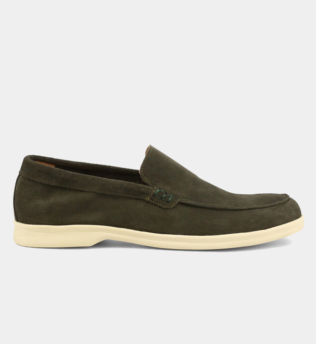 Duca di Morrone Moccasins Mens Green