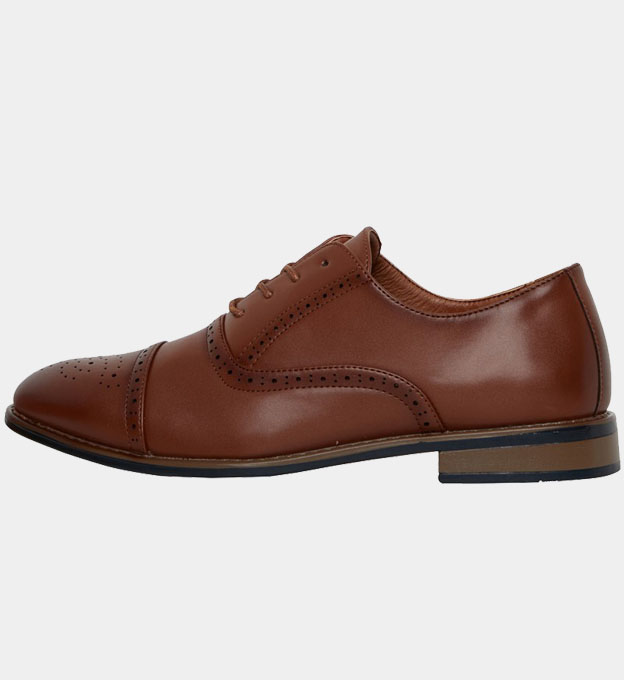 French Connection Lace-ups Mens Dark Tan