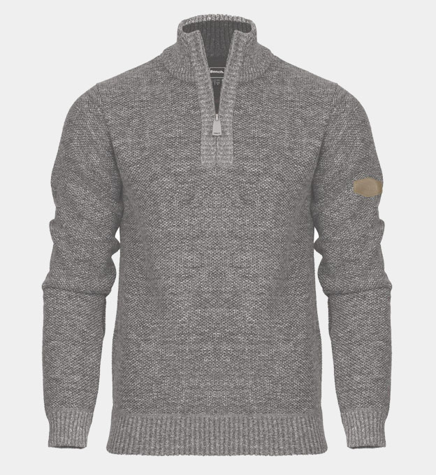 Bench Jumper Mens Grey 