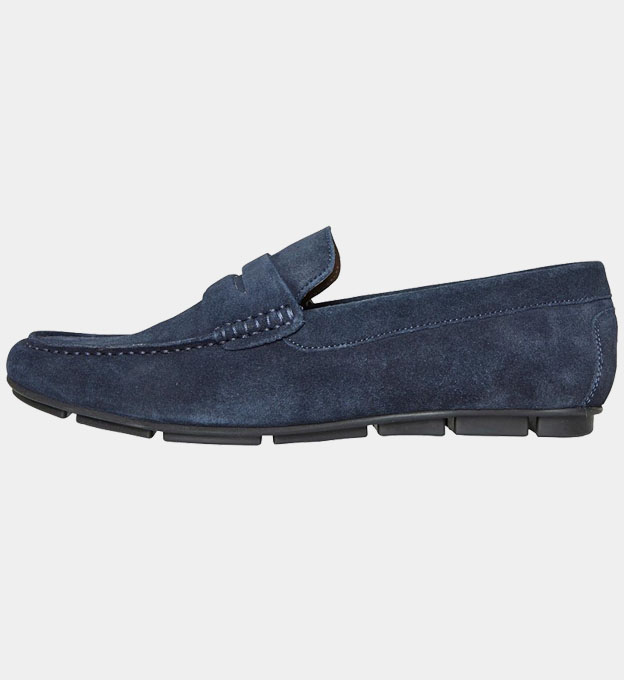 French Connection Slip-ons Mens Dark Navy