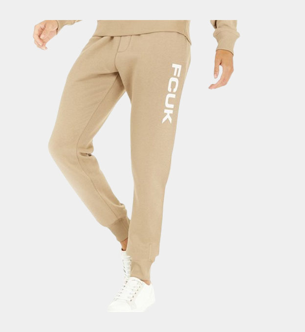 French Connection Jogger Womens Camel _White
