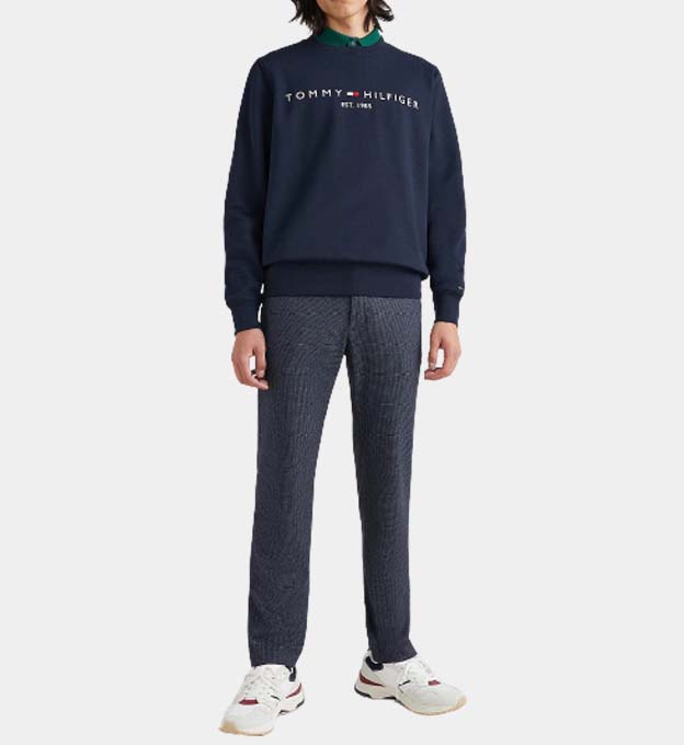 Tommy Hilfiger Sweatshirt Mens Desert Sky