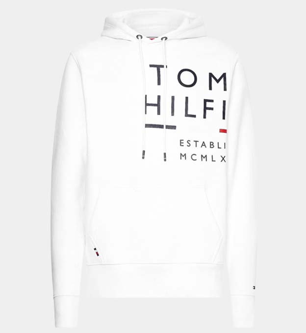 Tommy Hilfiger Hoody Mens White