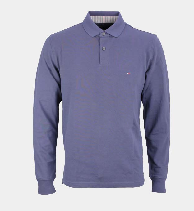 Tommy Hilfiger Polo Shirt Mens Indigo