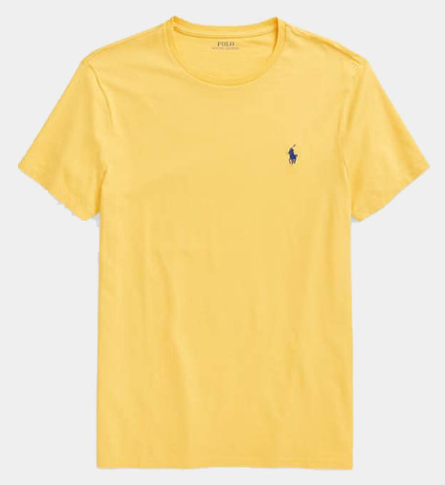 Ralph Lauren T-shirt Mens Yellow