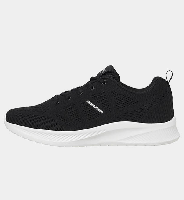 Jack & Jones Trainers Mens Black White