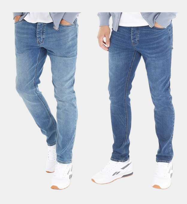 French Connection 2 Pack Jeans Mens Blue