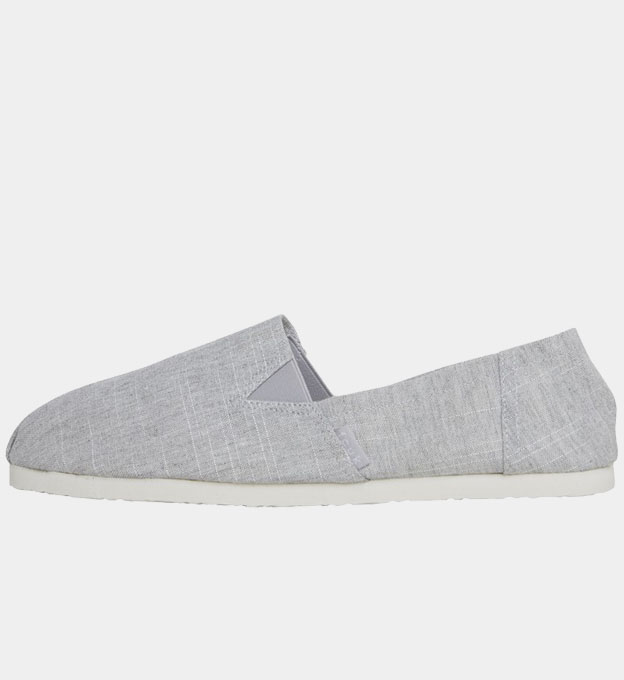 French Connection Slip-ons Mens Light Grey