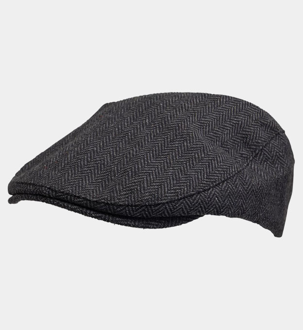 French Connection Cap Mens Black Grey
