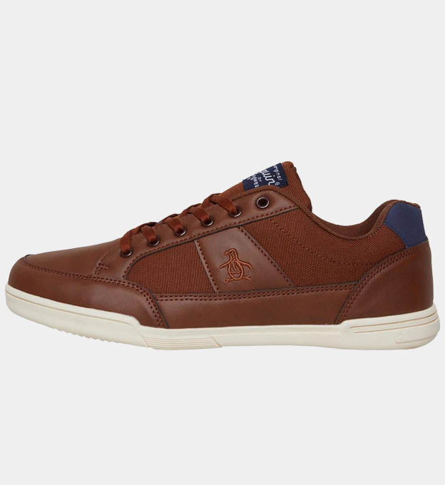 Original Penguin Trainers Mens Tan