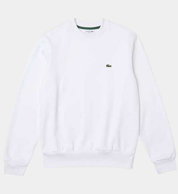 Lacoste Sweatshirt Mens White