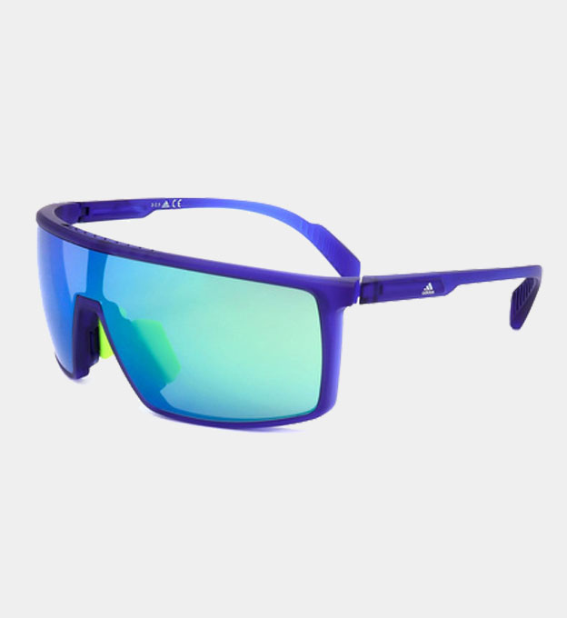 Adidas Sunglasses Unisex Matte Blue