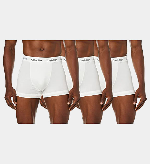 Calvin Klein 3 Pack Boxers Mens White