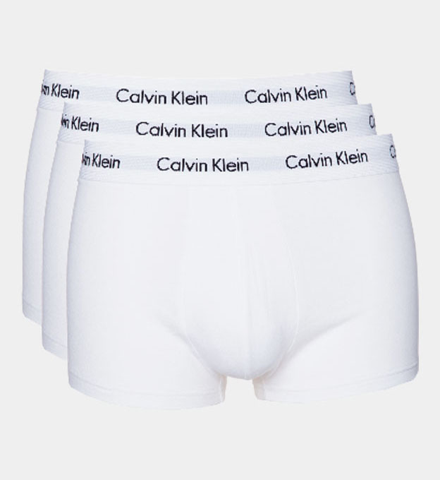 Calvin Klein 3 Pack Boxers Mens White